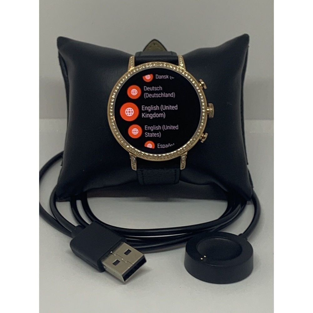 Fossil Gen 4 Authentic Digital Dial Smart Watch Custom Band FTW6011 QT477